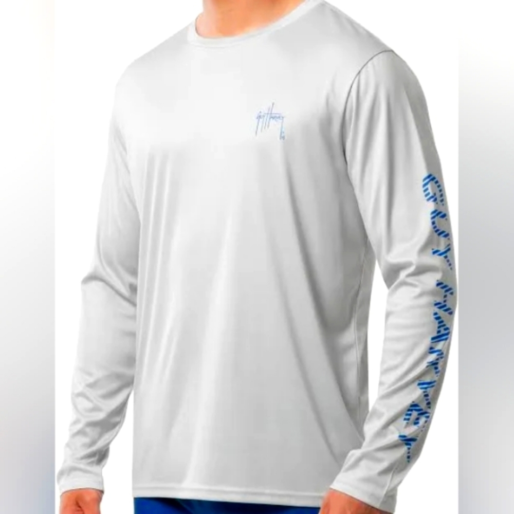 NWT "Guy Harvey" Offshore Performance Fishing Shirt Men's Sizes Medium or Large